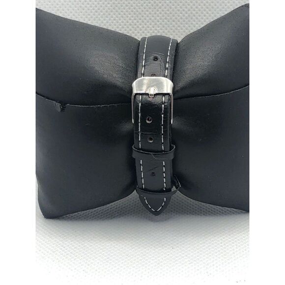 Fossil Q FTW5018 Women's Black Leather Analog Dial Wrist Hybrid Smart Watch HK45 - Picture 4 of 9